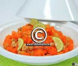 Salade de carottes aux raisins secs